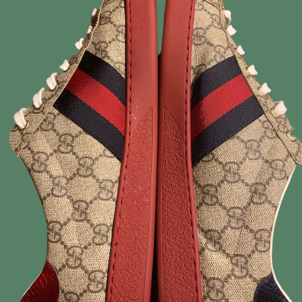 Gucci shoes size 14 with receipt and box